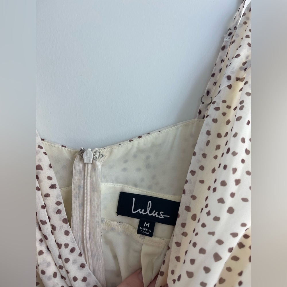 LULUS Tiered Romper - Picture 8 of 10